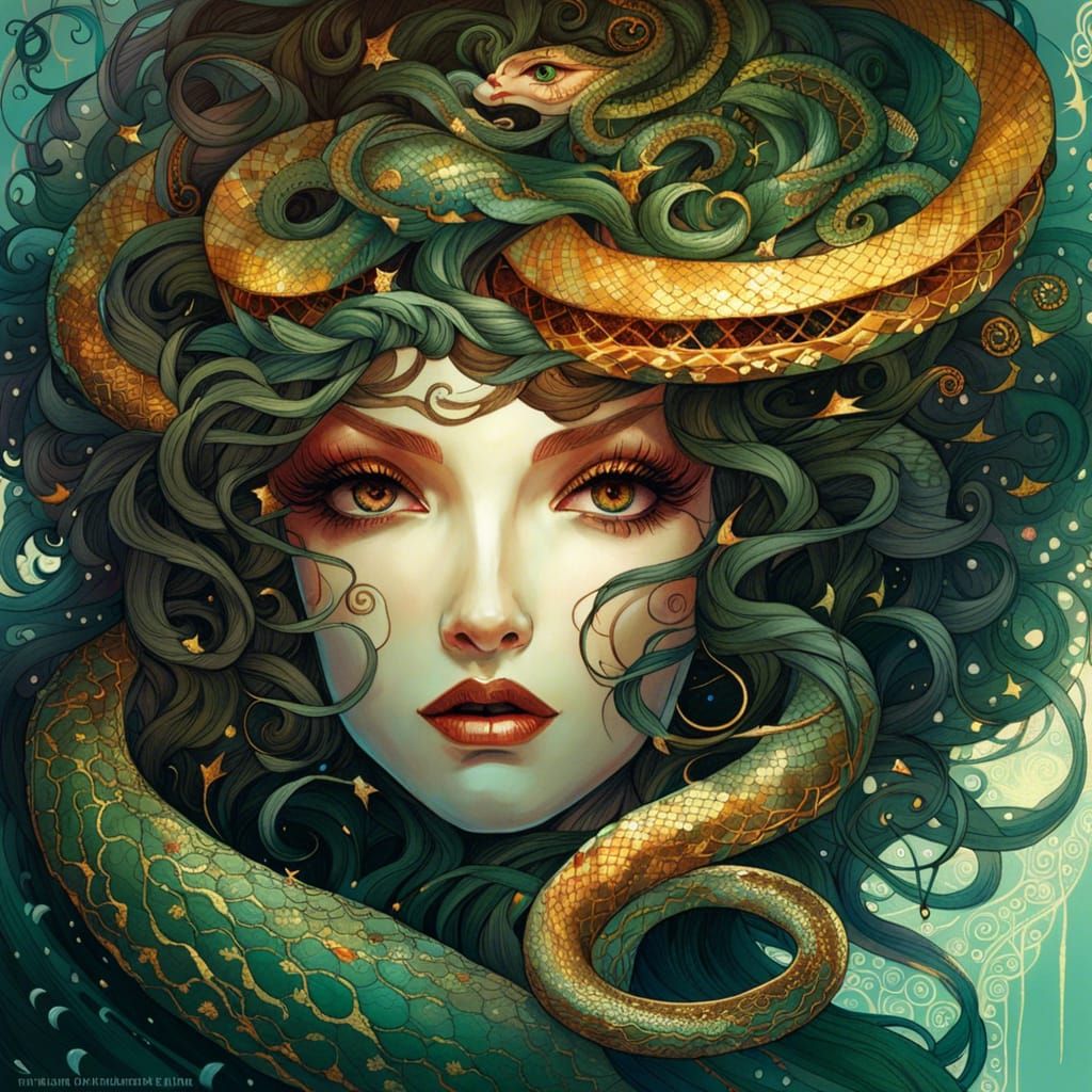 Medusa - AI Generated Artwork - NightCafe Creator