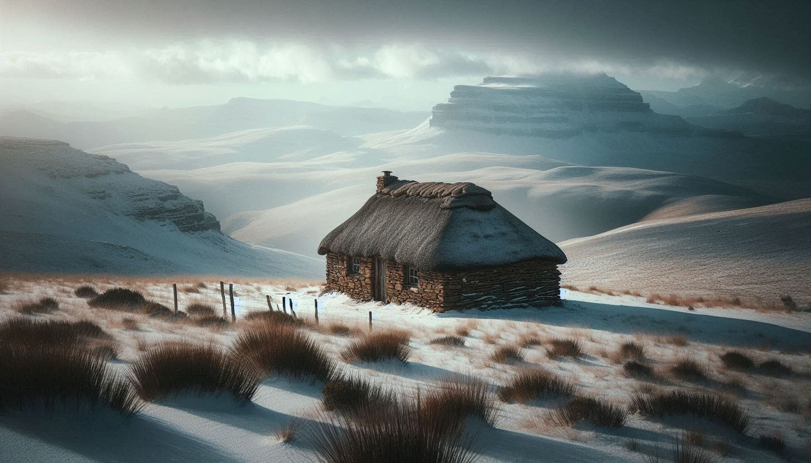 Sep. 1973. Snowed in and rescued from top of Drakensberg, So...