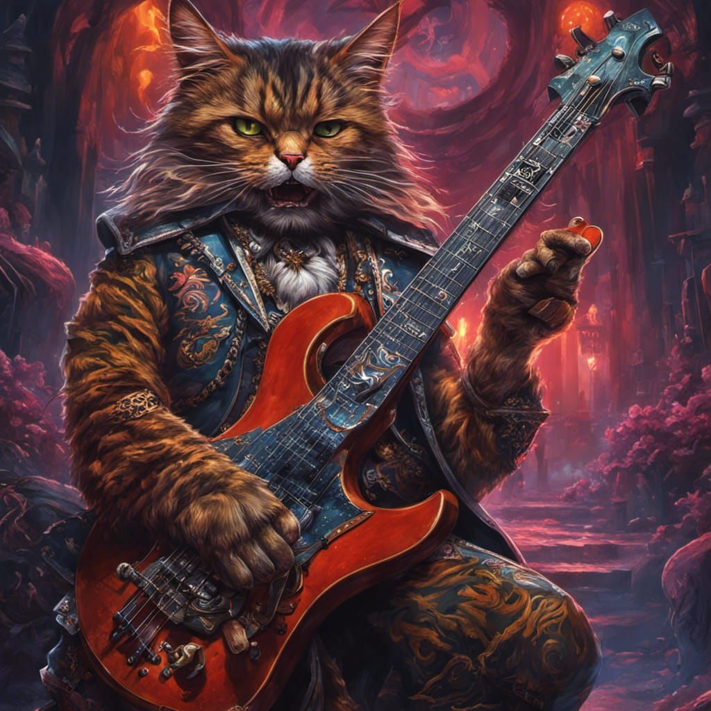 Heavy Meowtal 🤘