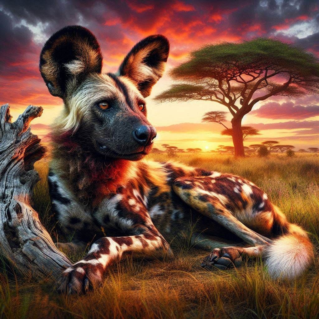 Wild African Dog
