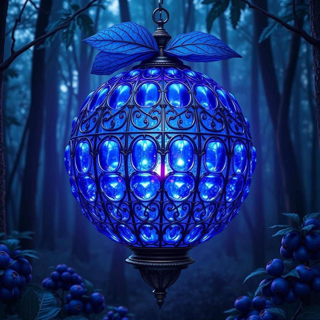 Blueberry Lantern  by @Cola July 