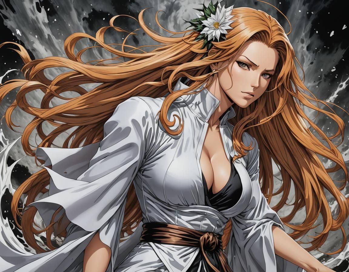 Matsumoto Rangiku from BLEACH - AI Generated Artwork - NightCafe Creator