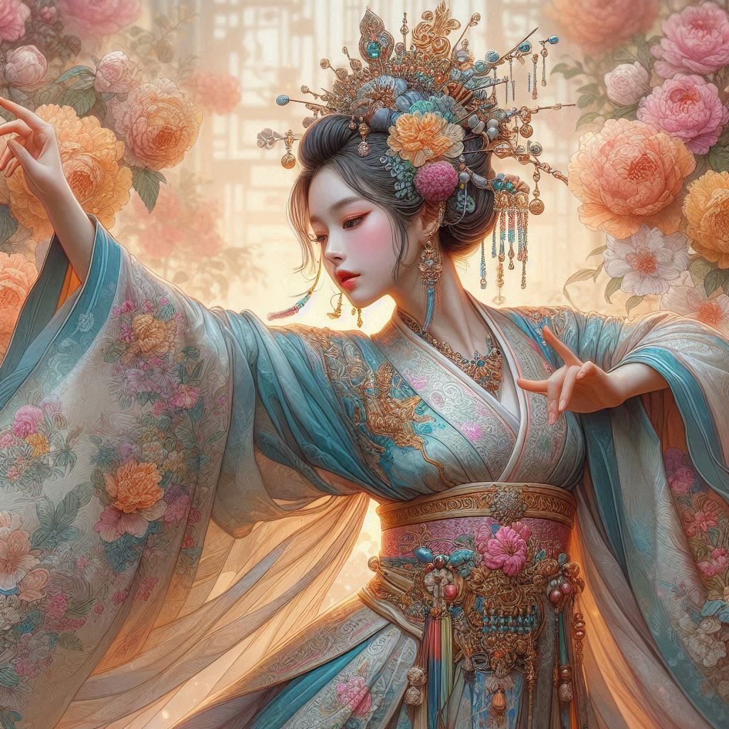 Beautiful geisha