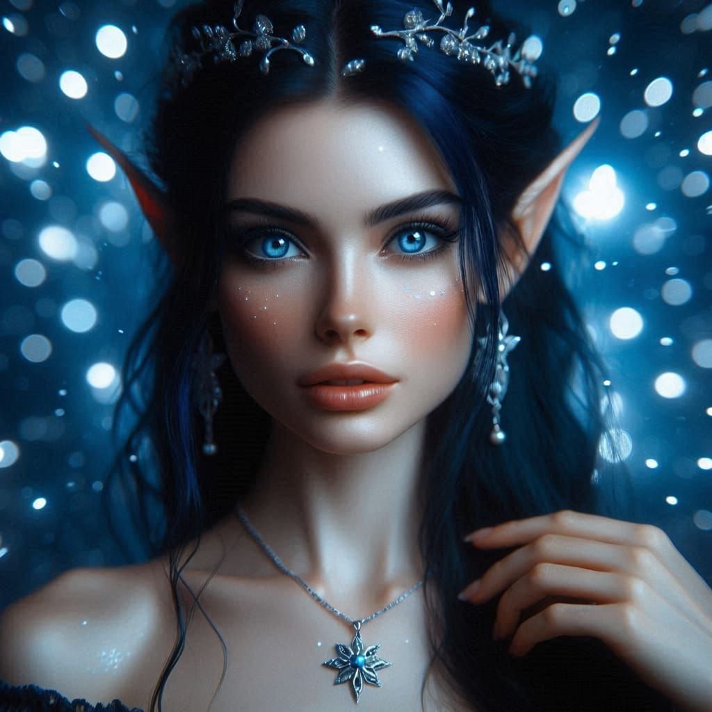 Lani plays with her Hair