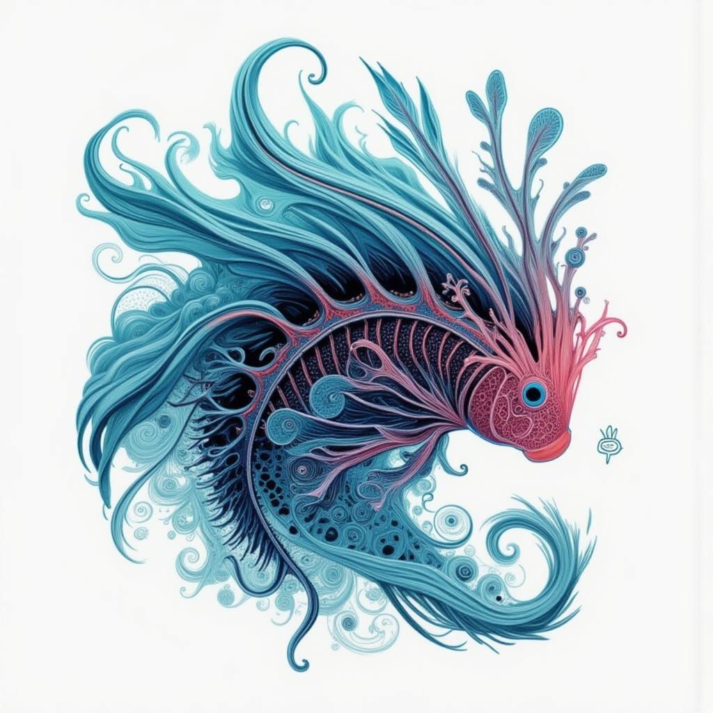 <lora:THALASSA SEA:1.0> Lionfish