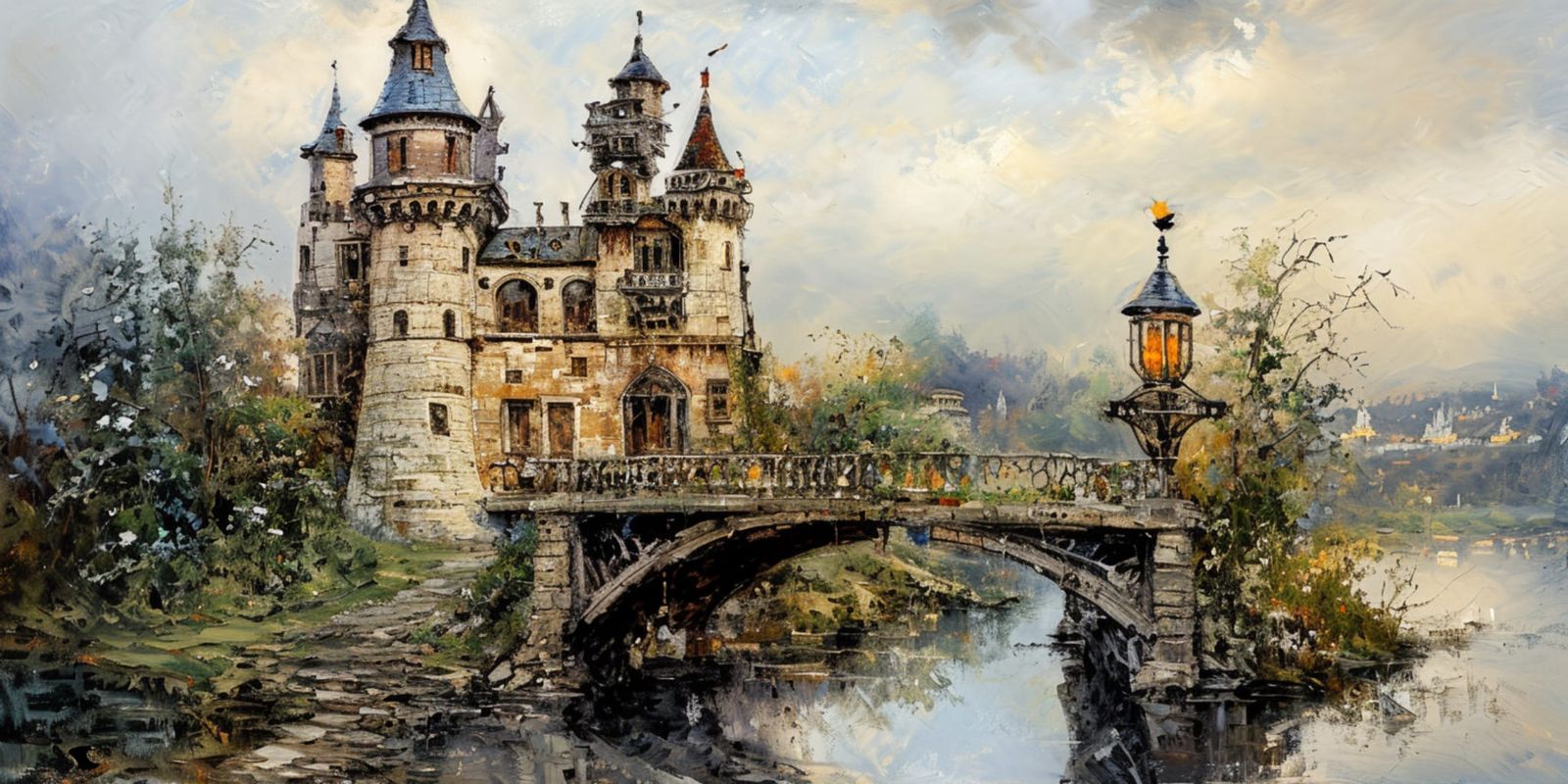 Руины старого замка...