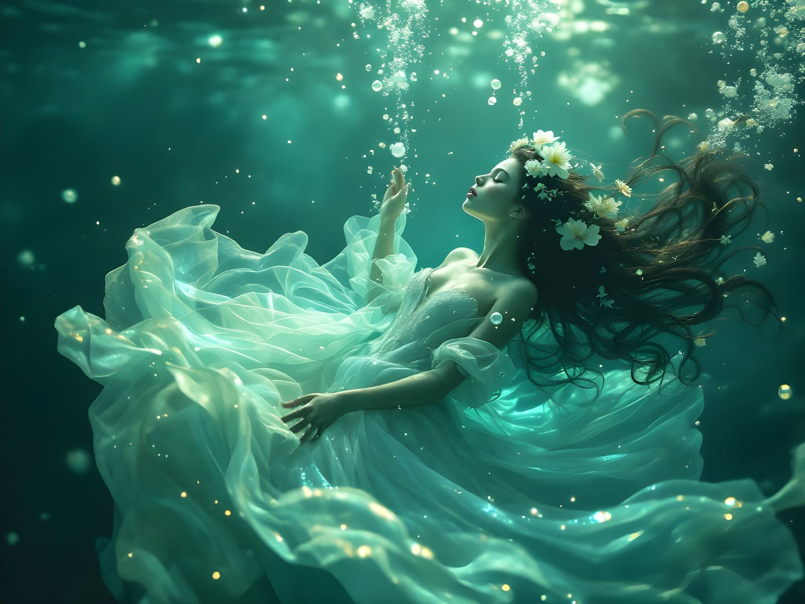 Underwater photoshoot  by @Chantal-Rose