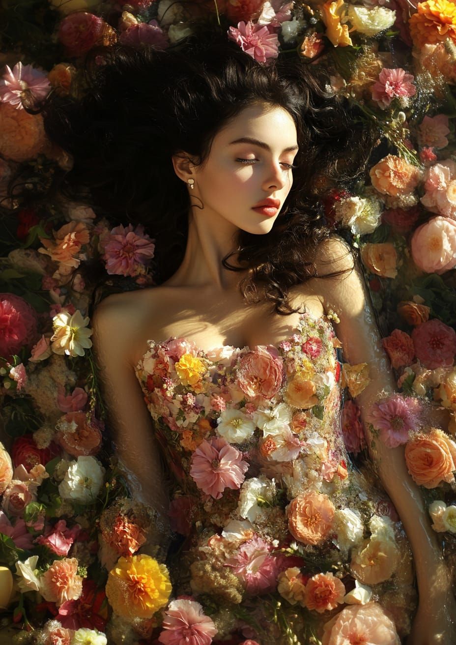 Covered in flowers  by @undefined