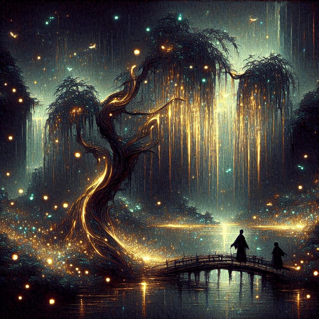 Wafting moonlight dreams