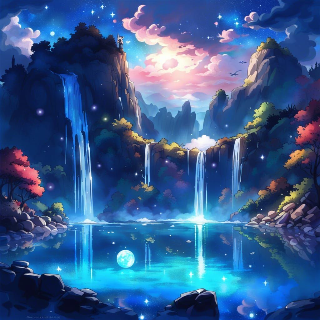 Waterfalls  by @Terroll