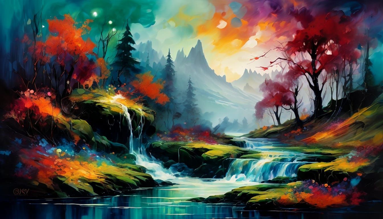 Jewel-toned Nature  by @M_Aria