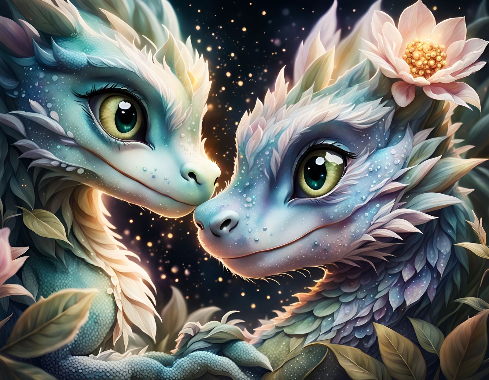 Dragon Love  by @BlueJeanRock