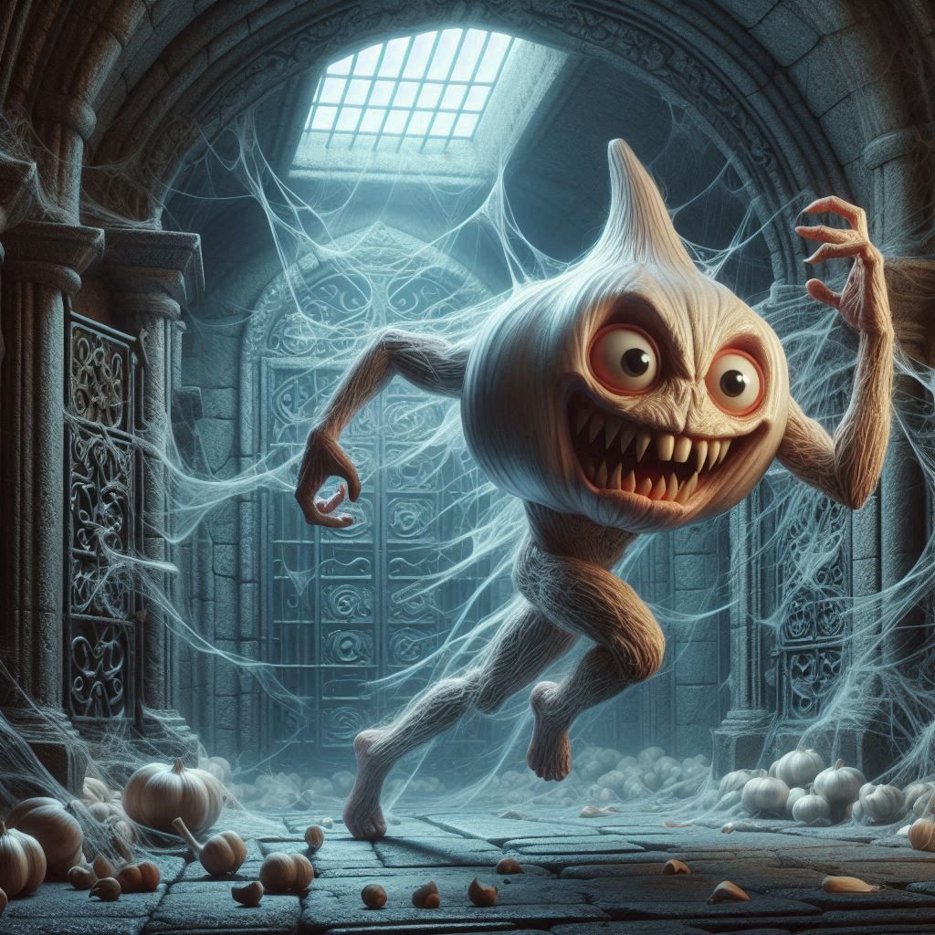 Scary garlic 2