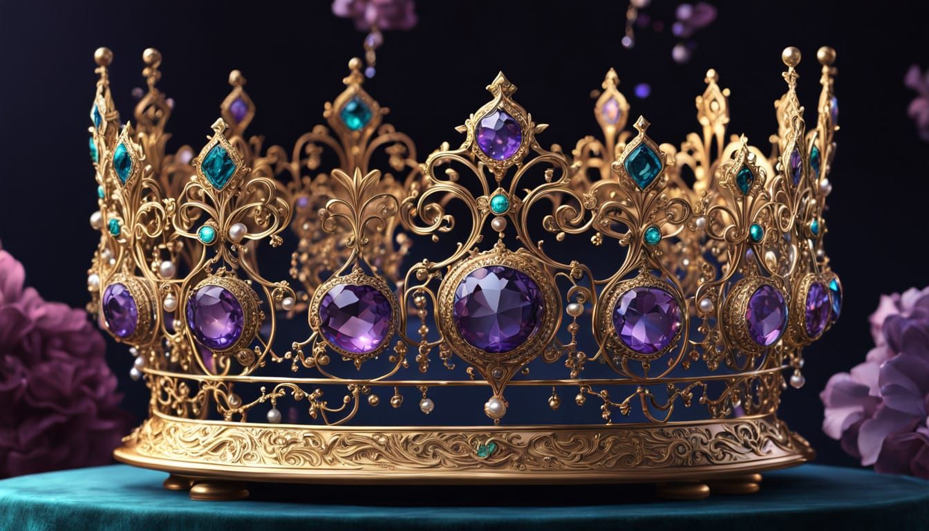 The Throne of Starlight Jewels  by @AllAboutEveryone