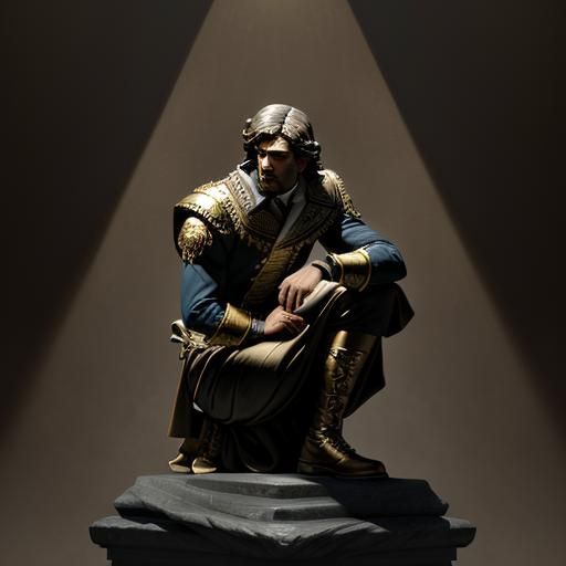 Travis Kelce as Neoclassical Hero