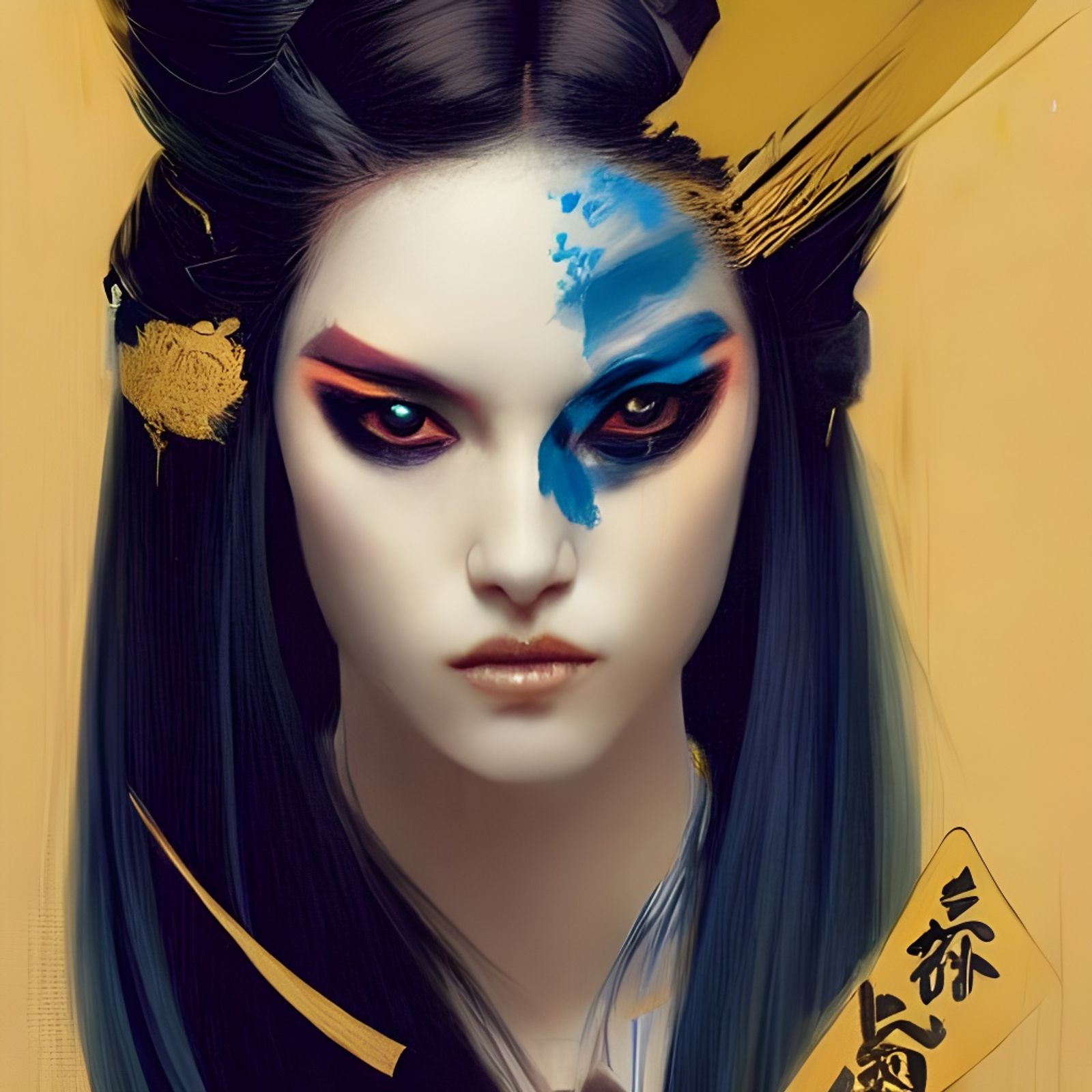 sensual geisha - AI Generated Artwork - NightCafe Creator