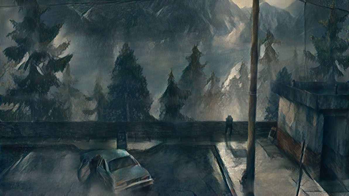 Silent Hill 2, Toluca Lake's observation deck