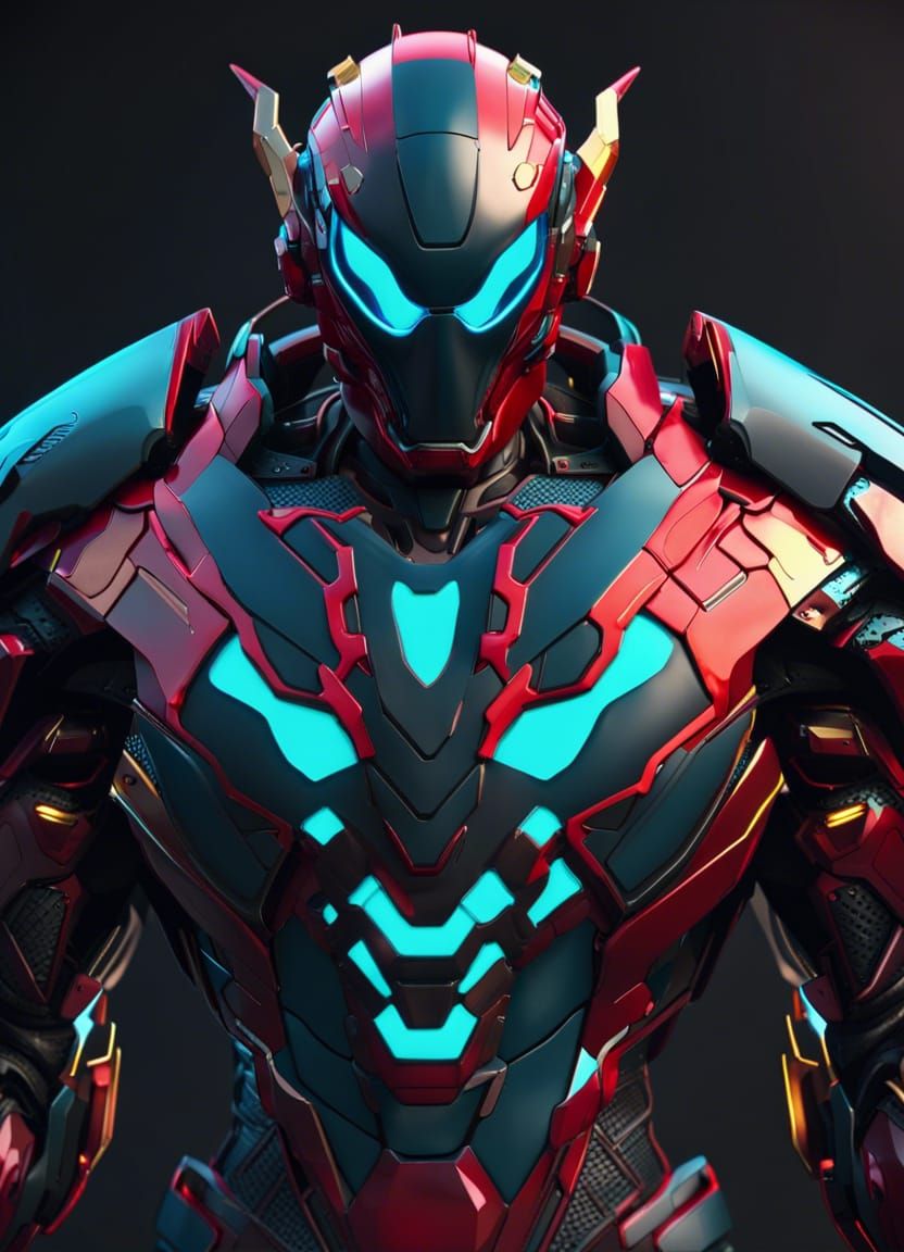 IRON-SPIDER DRAGON-SLAYER ADVANCED ARMOR - AI Generated Artwork ...