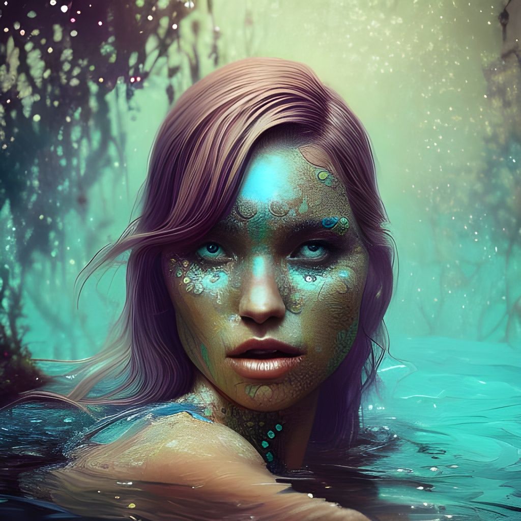 Mermaid II - AI Generated Artwork - NightCafe Creator