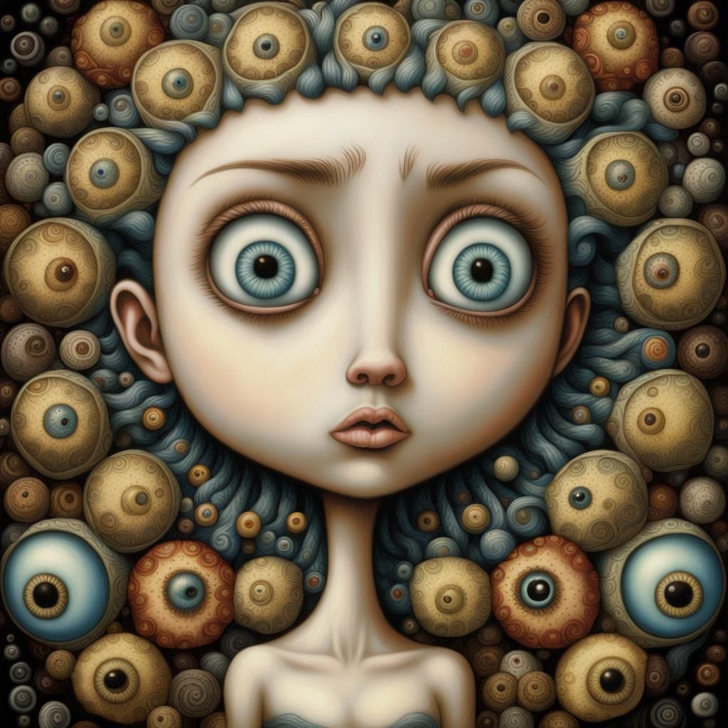 A Beautiful Kaleidoscope Tim Burton Naoto Hattori Ai Generated Artwork Nightcafe Creator 2623