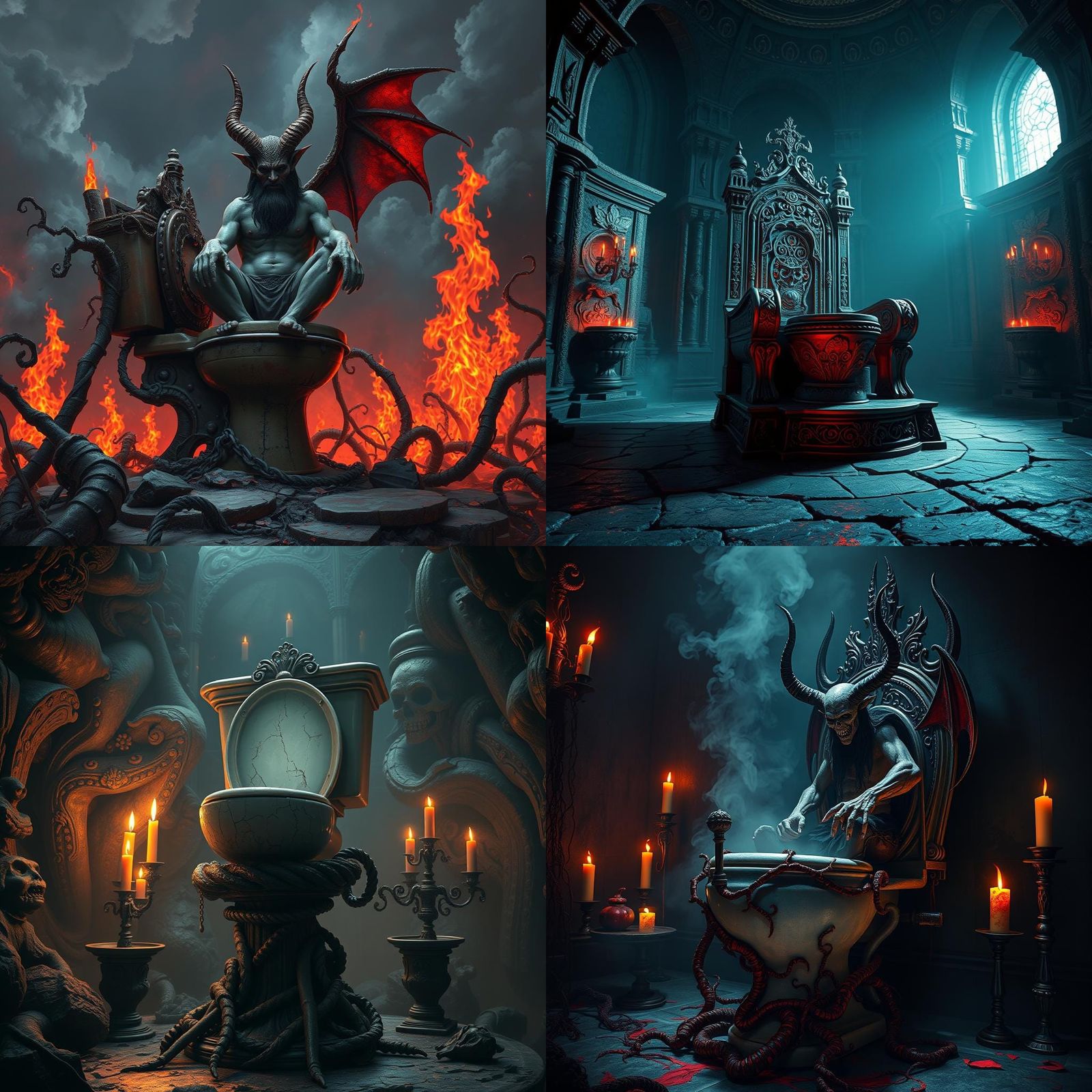 Satan’s toilet torturous to use and very wobbly.