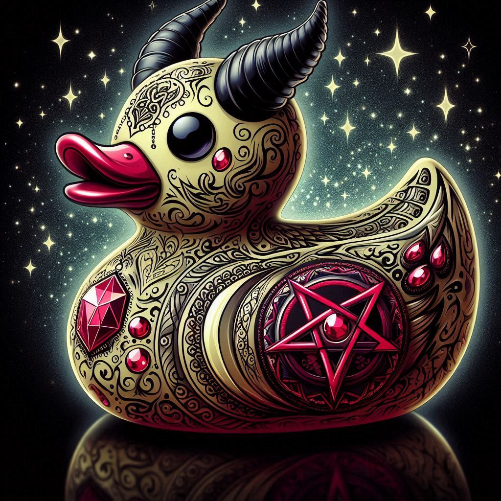 Ornate Rubber Duck