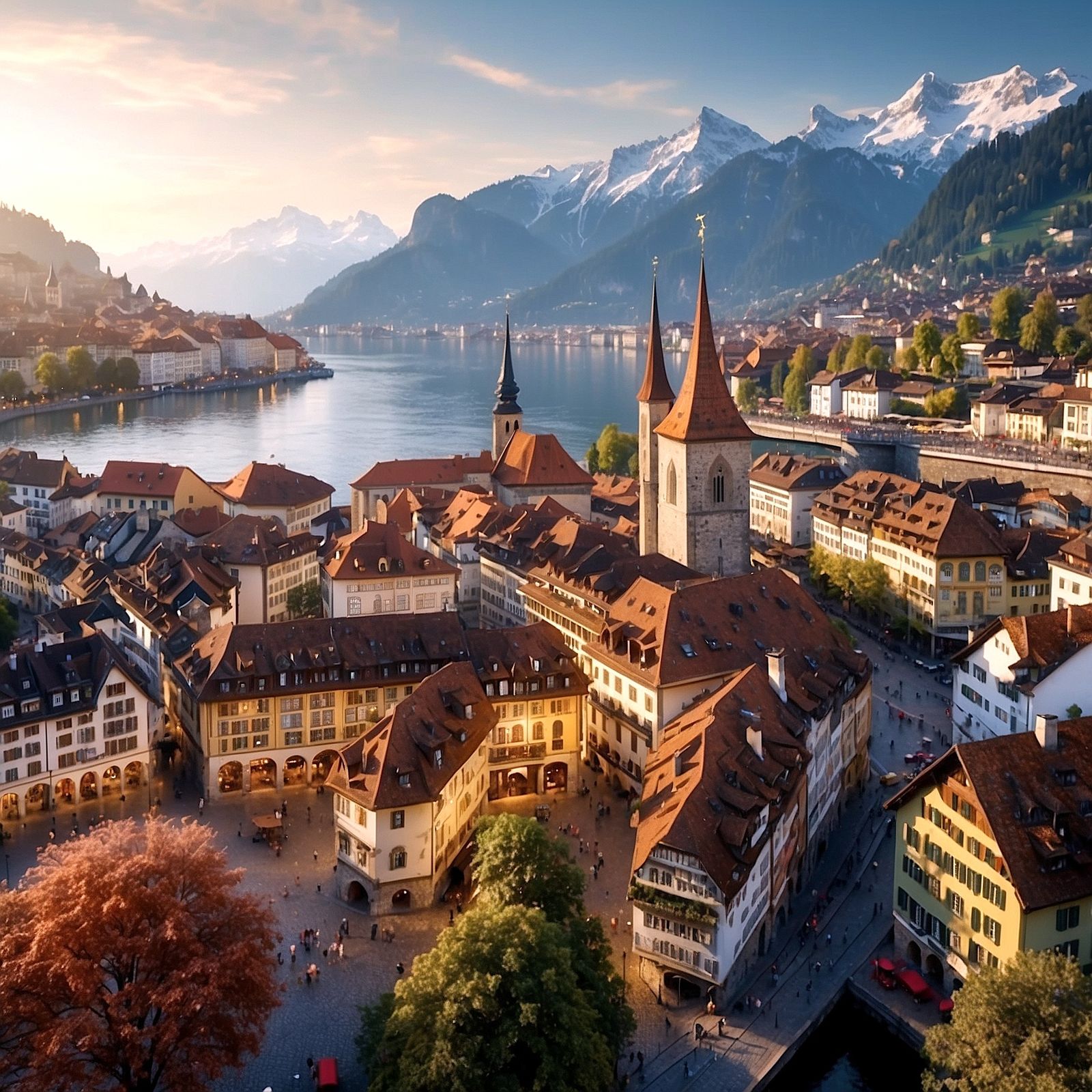 245 – Lucerne is a beautiful city in Switzerland: located on...