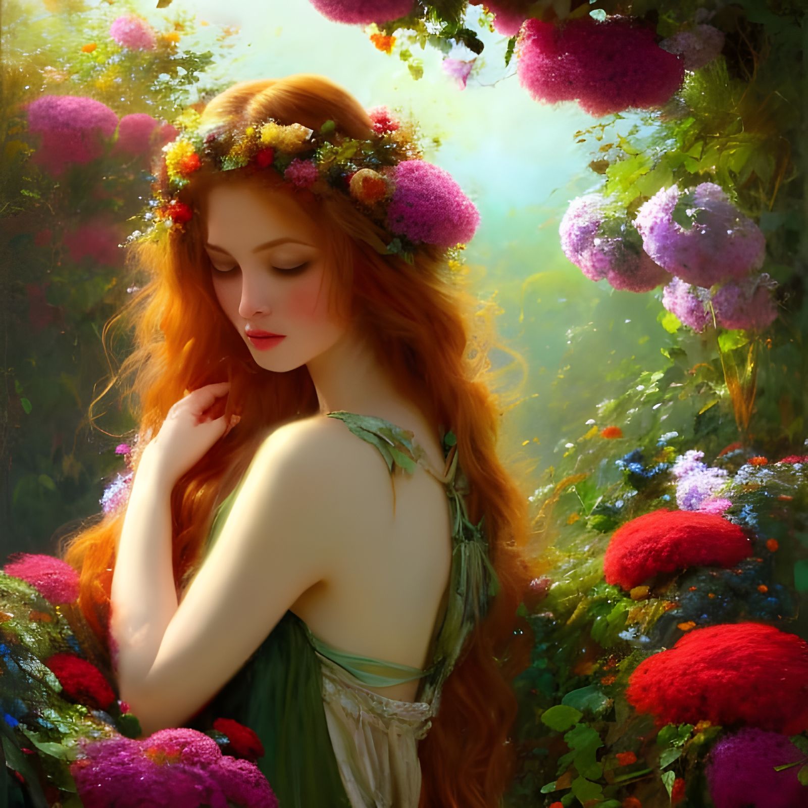 A walk through the garden