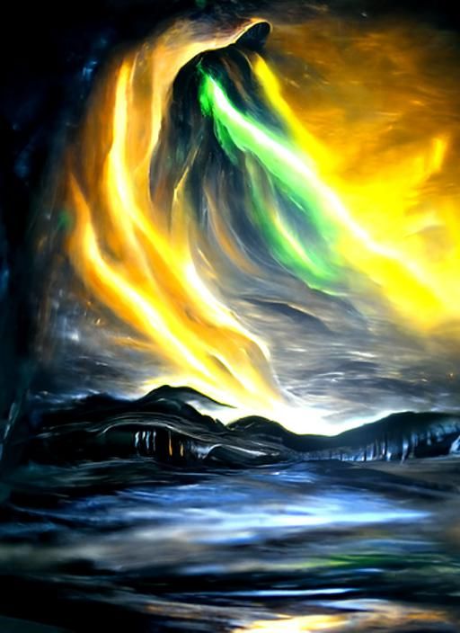 darkness has no place in light oil on canvas beautiful auror...
