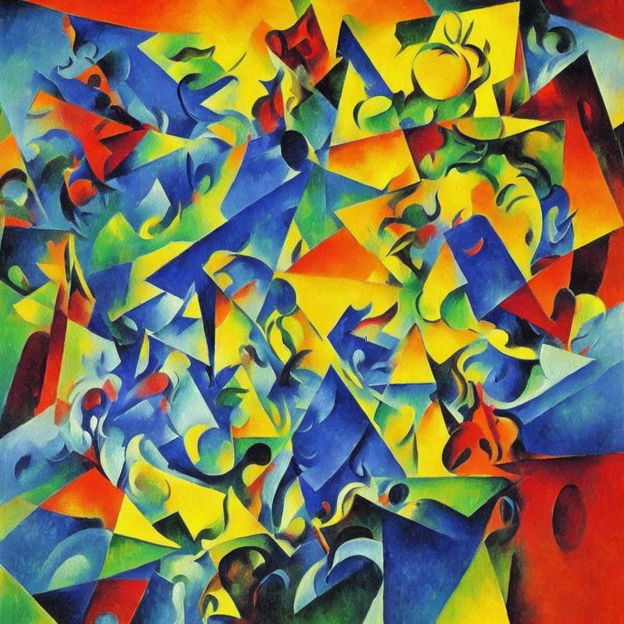 Abstract summer tune.  by @Hannah