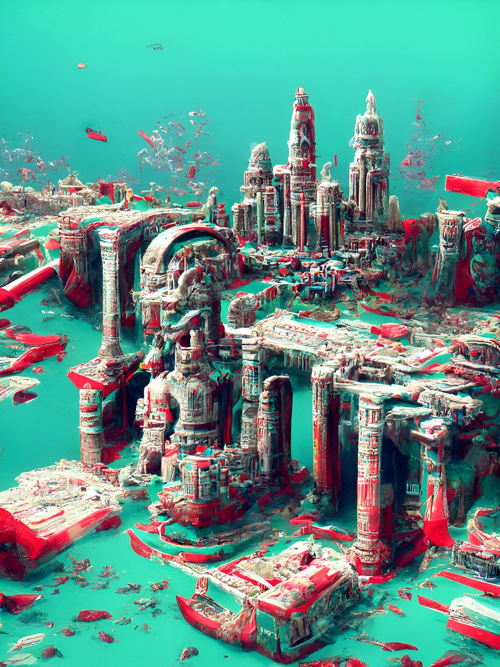 The Lost City of Atlantis as a technological wonderland, tre...