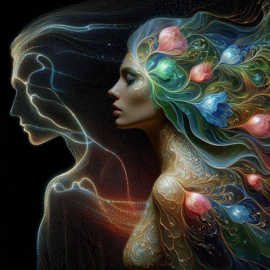 casting aside her shadow