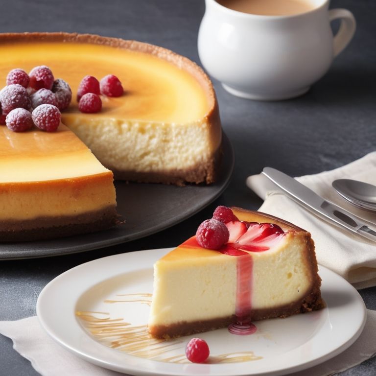 עוגת גבינה ואוכמניות