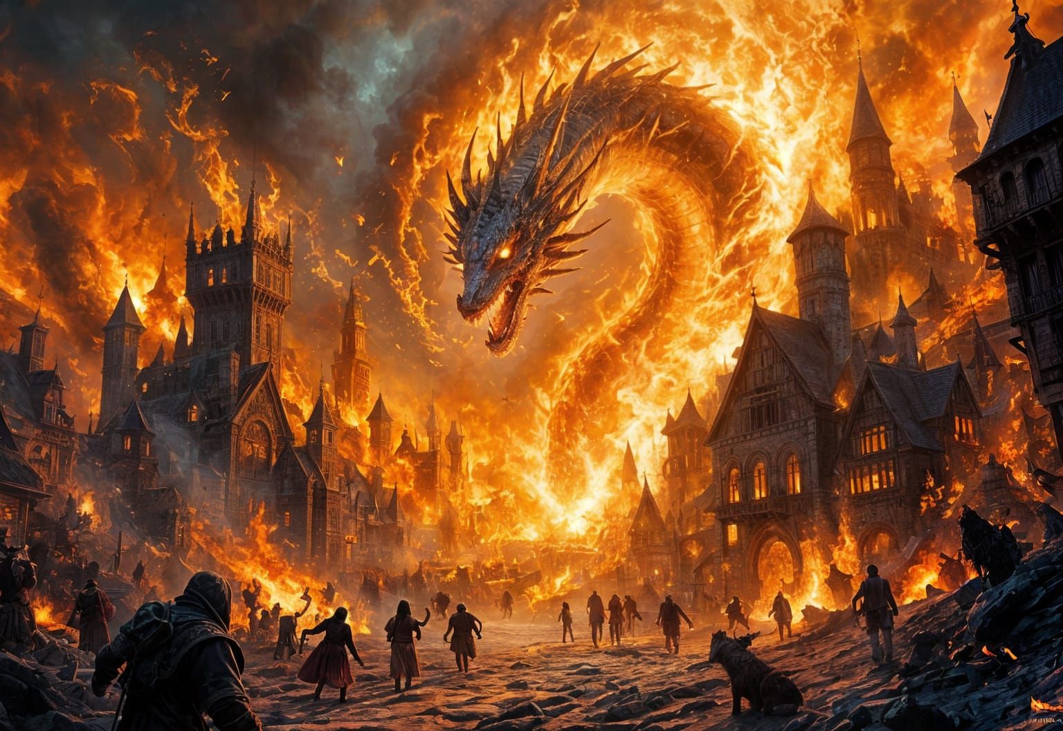 The burning.  by @Pigsy