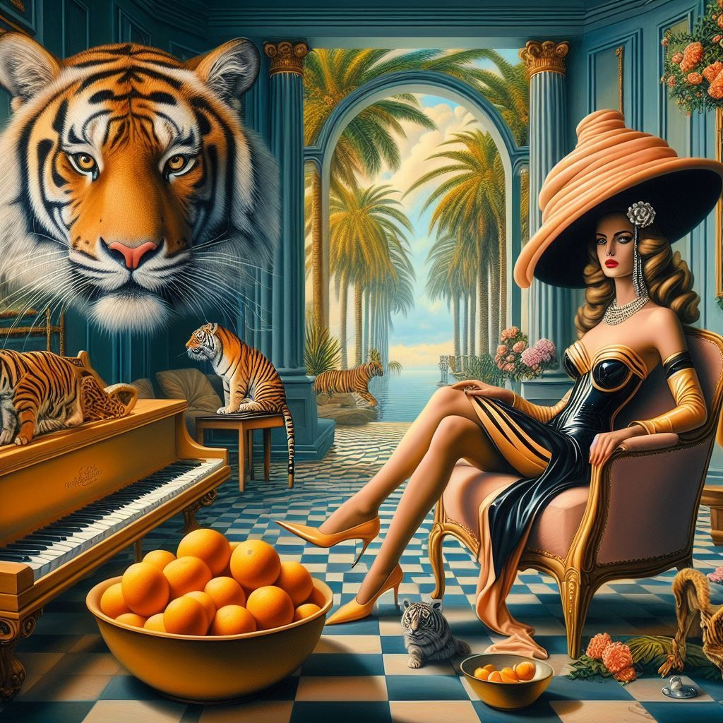 surreal portrait