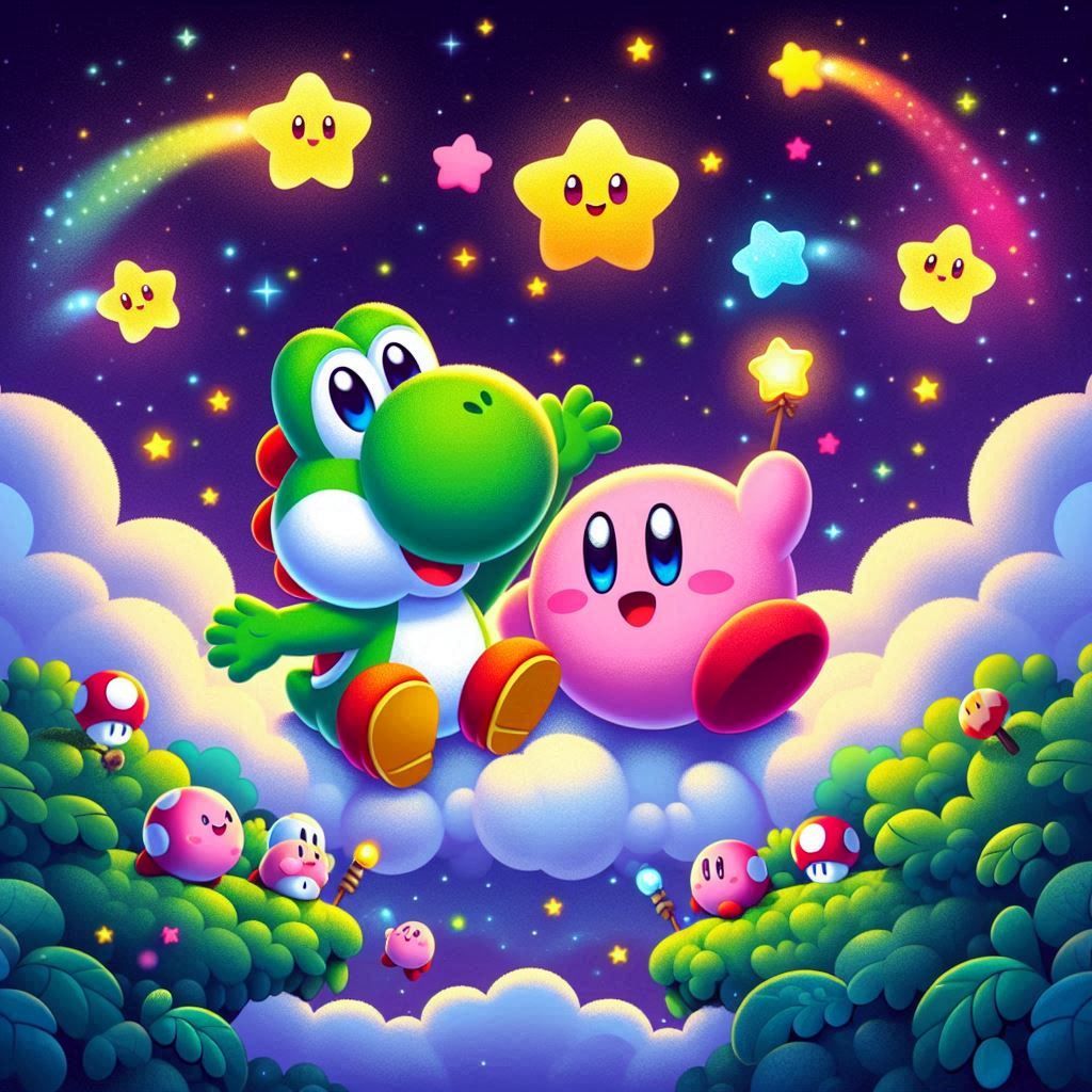 Yoshi and Kirby