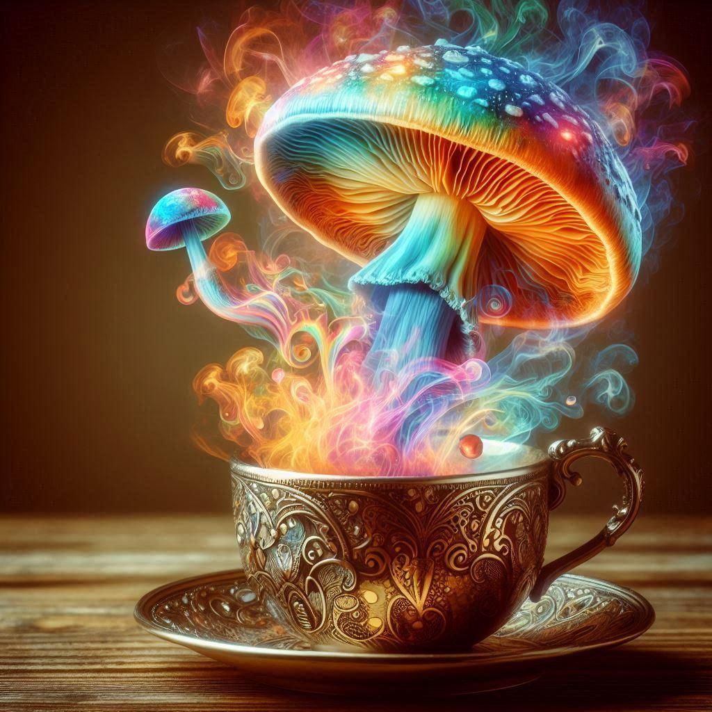 Mushroom tea