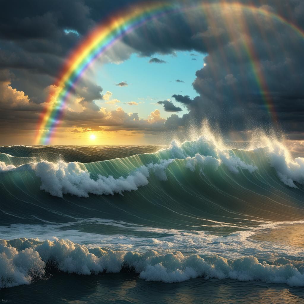 stormy sea