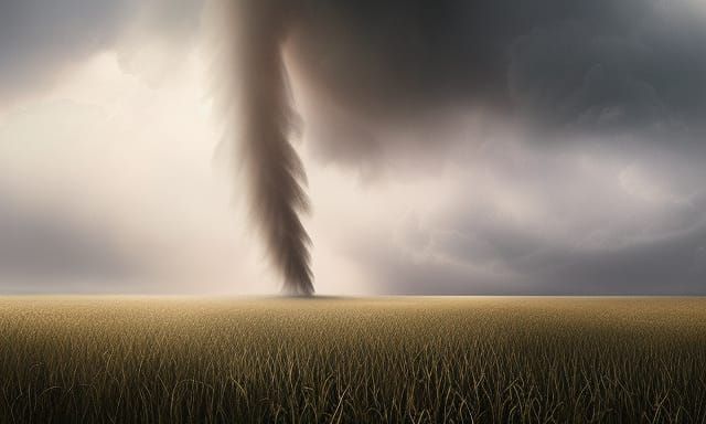 Funny funnel cloud