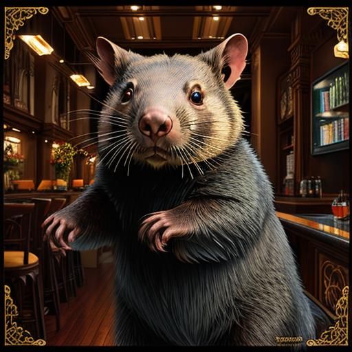 "Oh! ... Hello, dear ... I was just on my way home."