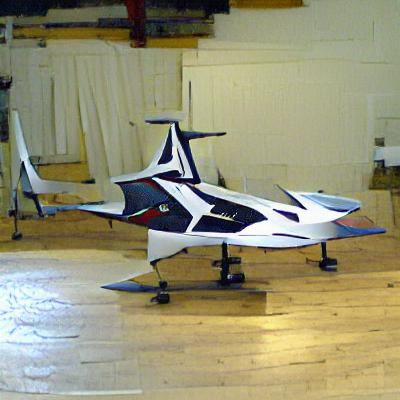 Stormracer VII; scale model