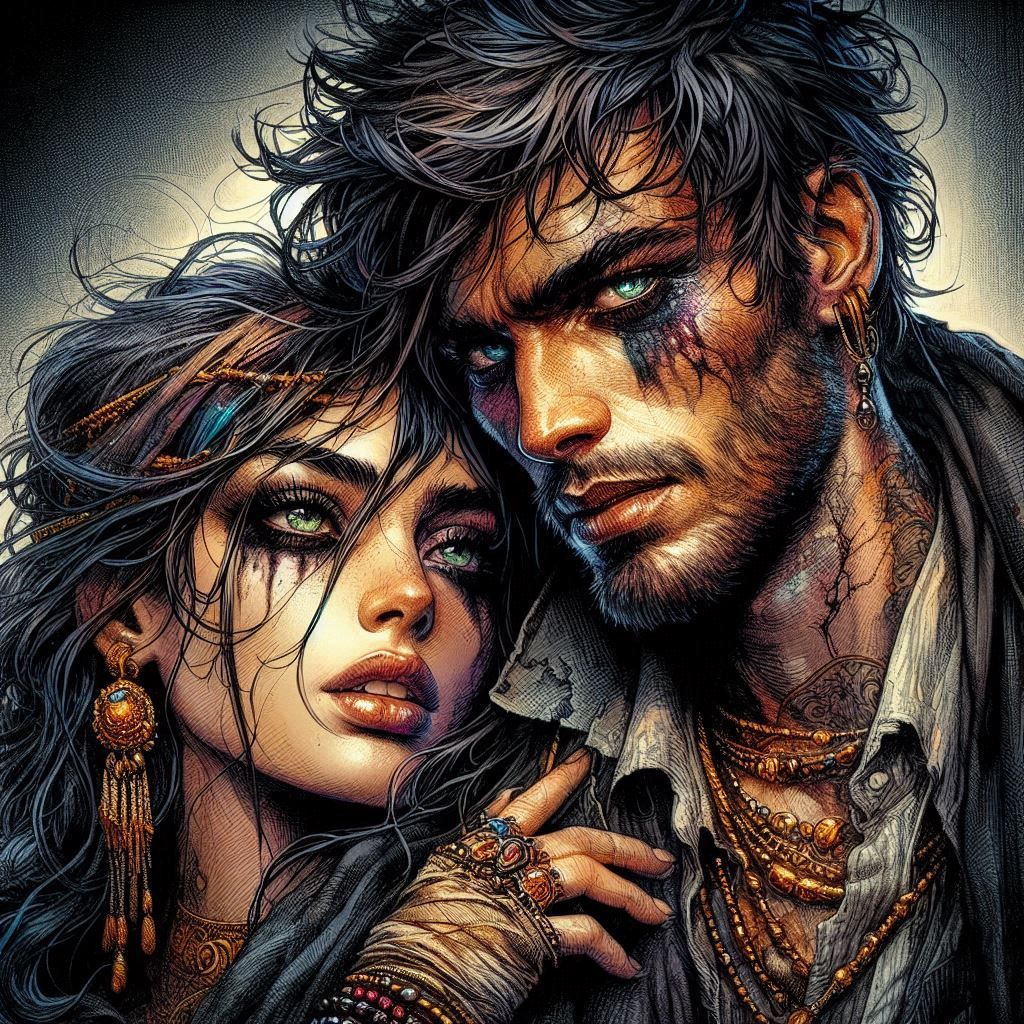 Persian Gypsy Couple
