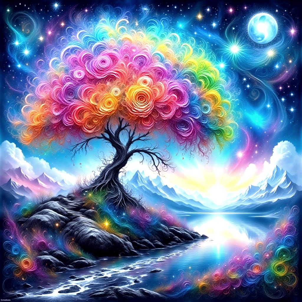 Rainbow tree