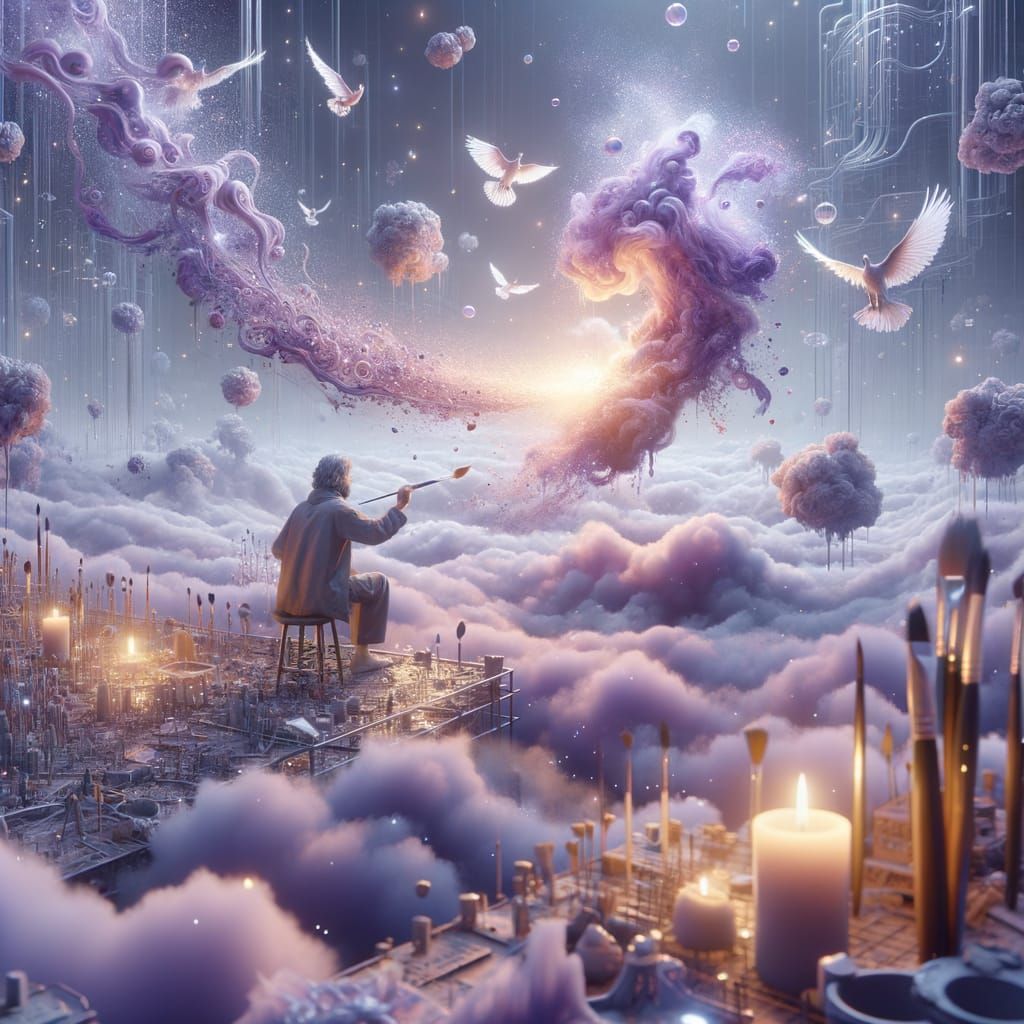 The Sleepwalker's Canvas  by @Gecko