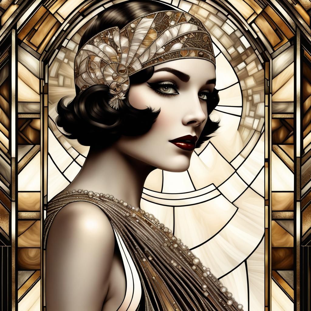 Flapper Girl  by @Atlaxa