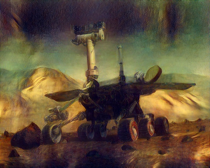 Mars Rover Designed By Leonardo DaVinci