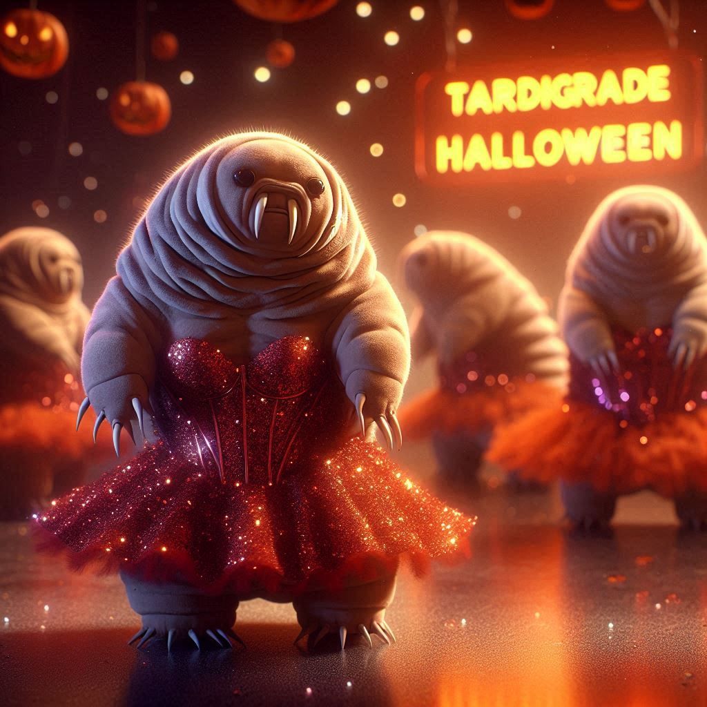 Tardigrade Halloween Dance