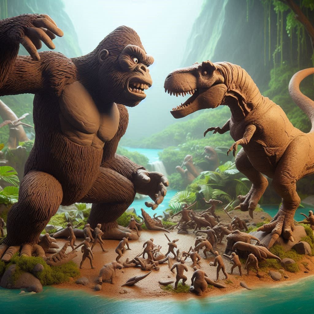 Clay quest King Kong v2