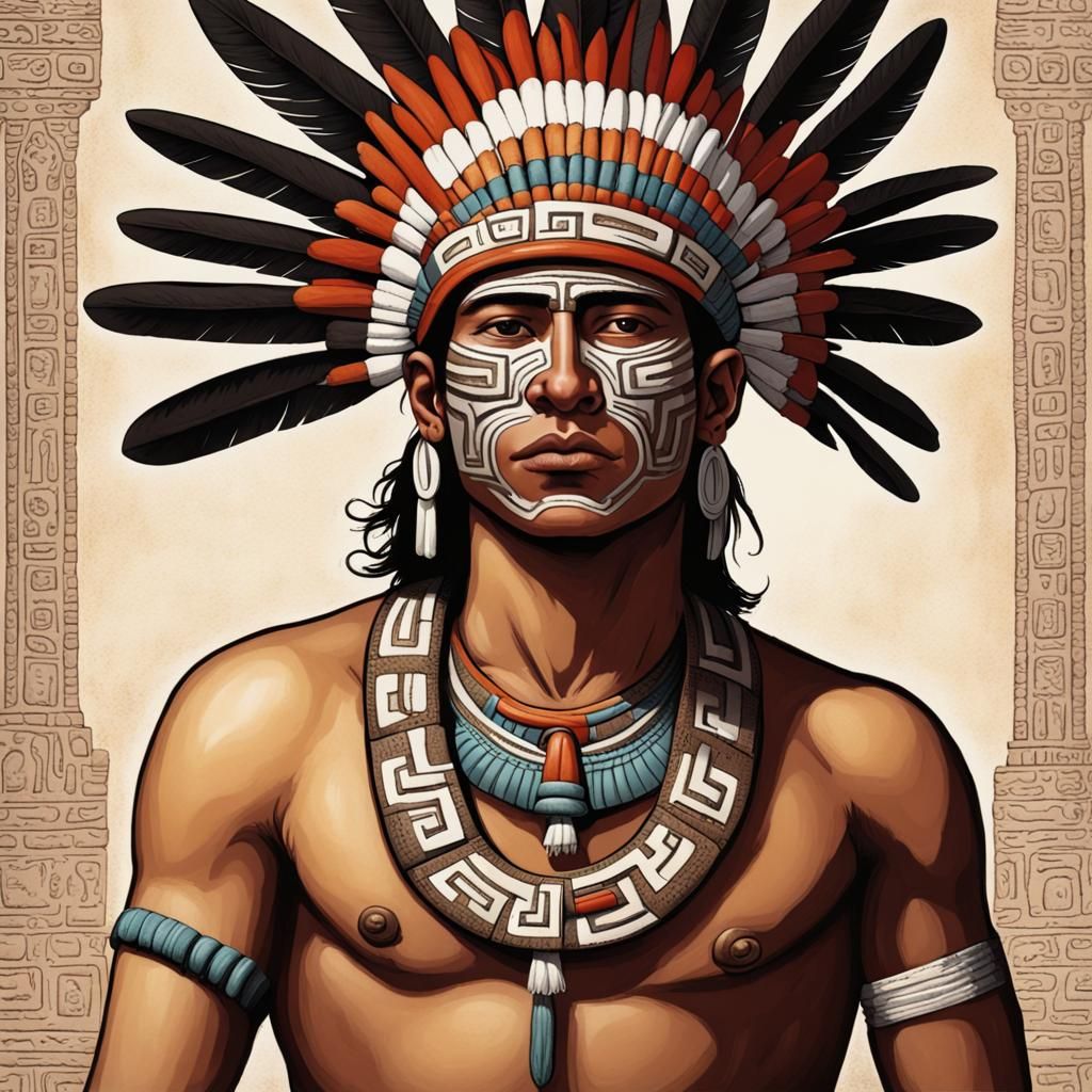 Aztec Citizen (male) (Enlightenment Age) - AI Generated Artwork ...