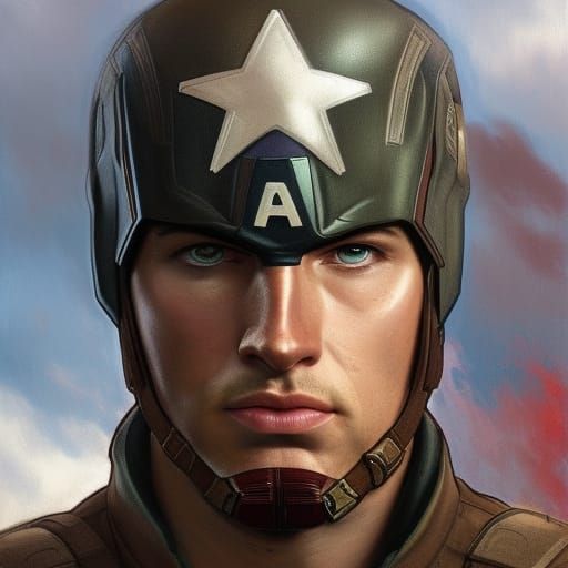 Capt. America Standard Issue - AI Generated Artwork - NightCafe Creator